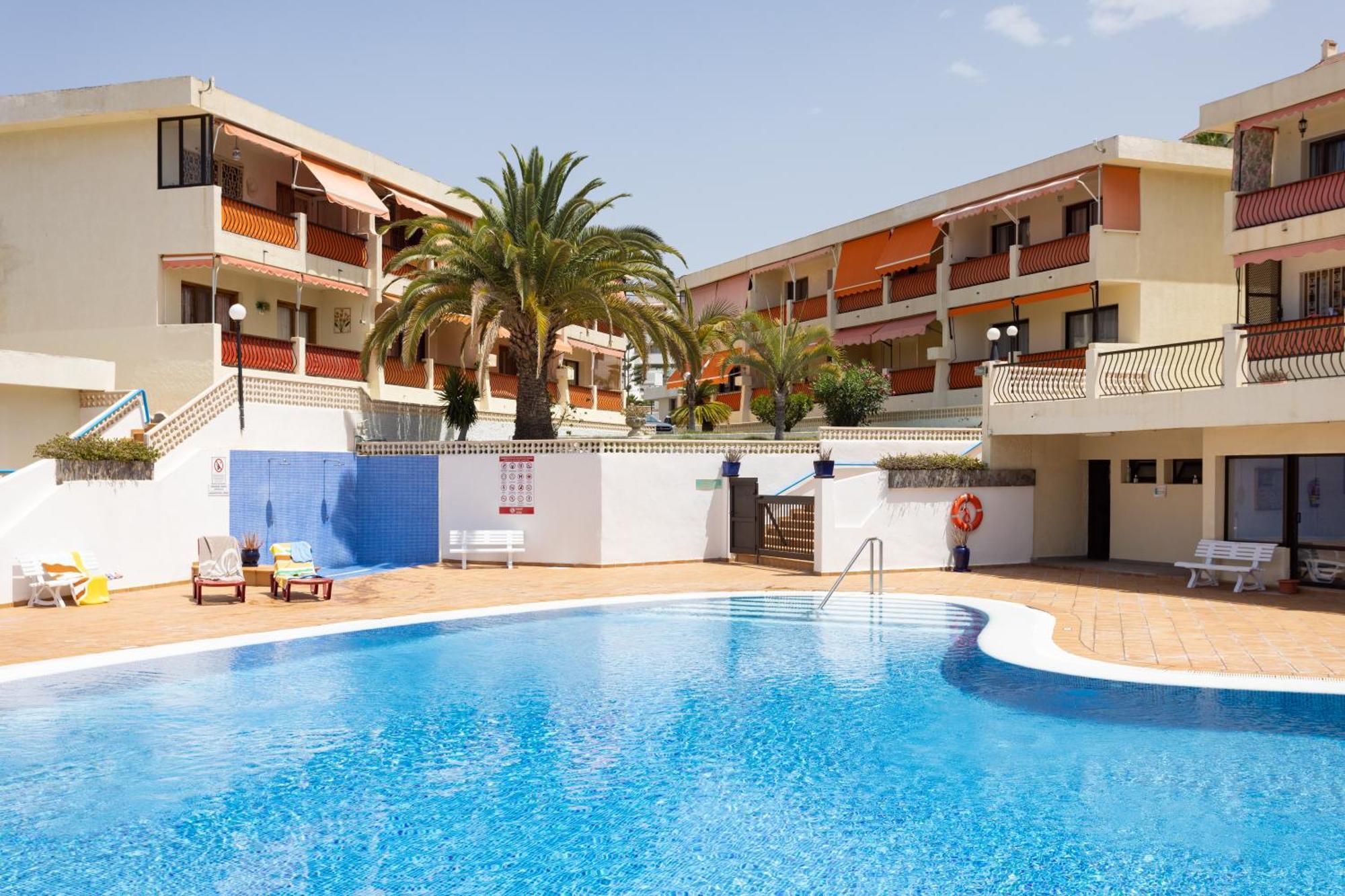 Appartement Frontline Playa Vistas With Pool, Parking, Sea Los Cristianos (Tenerife)